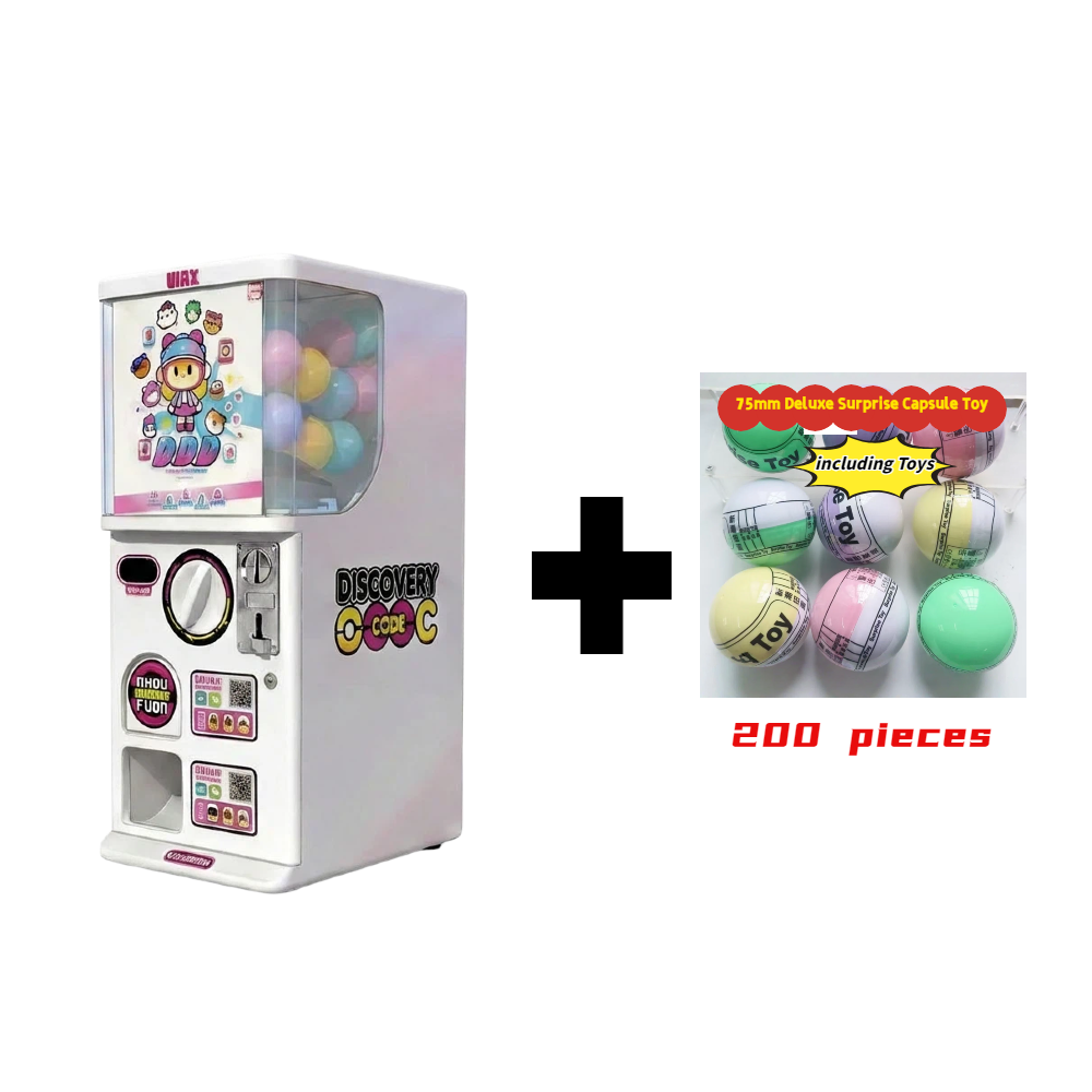Set de máquina Gacha (máquina + bolas)