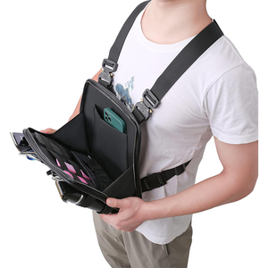 <strong>Tool</strong> <strong>Bag</strong> Organizer <strong>16</strong>-inch <strong>Tool</strong> <strong>Bags</strong> for Men With 17 Pockets and Adjustable Shoulder Strap Portable <strong>Tool</strong> Box Home Essentials - Product Image 6