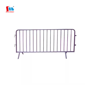 Trung Quốc Nhà máy thép tùy chỉnh sự kiện kiểm soát đám đông vành đai rào cản hàng rào với cầu/bàn chân phẳng - Product Image 4