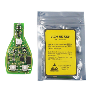 Xhorse VVDI BE Key PRO คีย์สมาร์ทรุ่นปรับปรุง4ปุ่มรีโมท433MHz ความถี่รุ่นสมาร์ท keyless GO