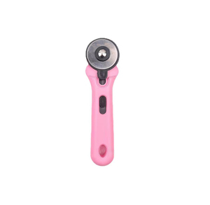 Factory Handheld Mini Multi-function 45mm Rotary Blade ABS+TPE Handle for Paper Fabric Cutting Drum Round <strong>Cutter</strong> - Product Image 5