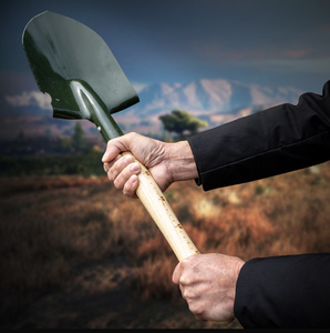 Ánh Sáng Trọng Lượng Gỗ Xử Lý Xe Khẩn Cấp Xẻng Vườn Ngoài Trời Xẻng OEM Tùy Chỉnh - Product Image 5