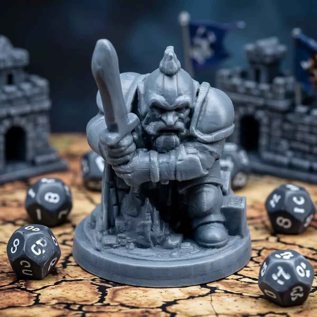 orc guerrier argent