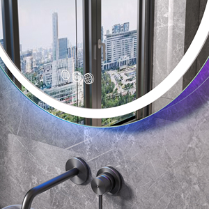 Color Changing Touch <strong>Sensor</strong> Switch Make up Led Light Rgb <strong>Mirror</strong> Anti Fog Rectangle Bathroom <strong>Mirror</strong> - Product Image 5
