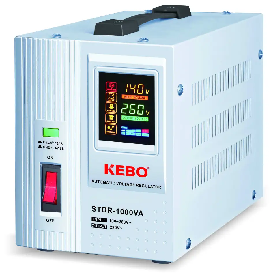 KEBO 매력적인 디자인 경쟁가격을 가진 자동적인 AC 전압 조정기 안정제