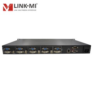 Conmutador de matriz de vídeo HD 4x1 controlado por control remoto para SALA DE Control de conferencias Entrada VGA DVI CVBS RS232 TCP/IP Soporte 1080P