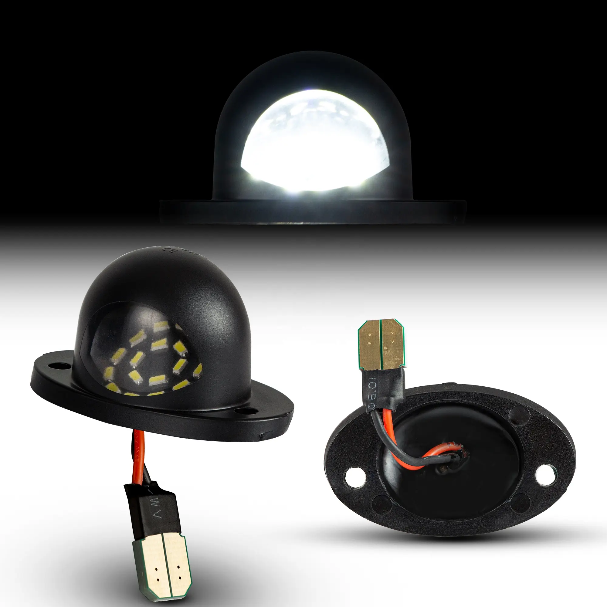 Luz LED branca para Dodge Ram 1500 2500 3500 1994-2001 para carros, luz LED para placas de licenças, 6000K