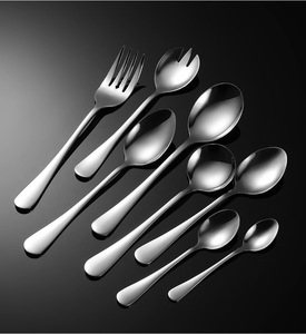 Giao Hàng Nhanh Nhà Hàng Cổ Điển Khách Sạn Dao Kéo 18/10 <span class=keywords><strong>Flatware</strong></span> Dao Bạc Muỗng Nĩa - Product Image 6