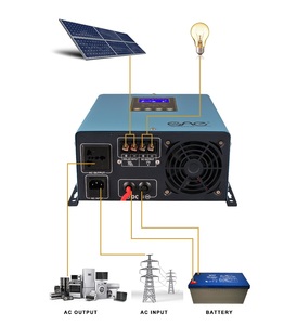 Gleichstrom-Wechselstrom-Wechsel richter netz unabhängiger Hybrid-Solar wechsel richter 12V 24V Solar wechsel richter mit eingebautem PWM-Laderegler - Product Image 3