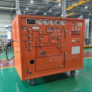 温度保護SF6ガス充填100 M3/h SF6/N2ガスハンドルマシン真空移送システム付き