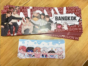 Düşük fiyat özel baskı kore reklam kağıdı K-pop hediye koleksiyonu için bts tezahürat sloganı afiş - Product Image 4