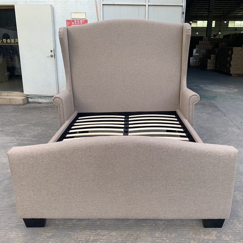 Furniture New Product Fabric Luxury Design Modern Camas King Size Bed