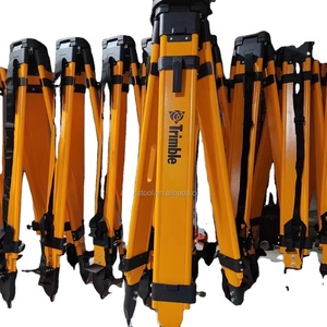 High Quality Single Lock Double Lock Three Legs Tripod <strong>Total</strong> Station Surveying Instrument <strong>Stand</strong> for <strong>Total</strong> Station - Product Image 1