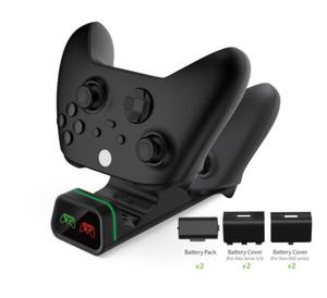 TYX-19006X 800มิลลิแอมป์ต่อชั่วโมงสำหรับ Xbox One S X คอนโทรลเลอร์ไร้สายแท่นชาร์จคู่สำหรับ Xbox Gamepad ที่ชาร์จแบตเตอรี่แท่นชาร์จ USB - Product Image 3