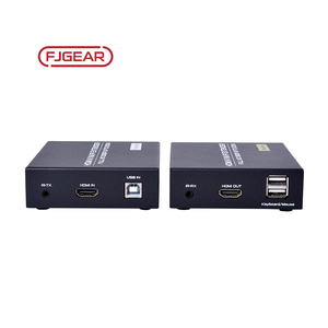 Fjgear Factory Black <strong>hdmi</strong> to Lan <strong>UTP</strong> Plug and Play <strong>Hdmi</strong>/keyboard/mouse <strong>hdmi</strong> Kvm Ip Extender <strong>hdmi</strong> Kvm Optic Extender - Product Image 5