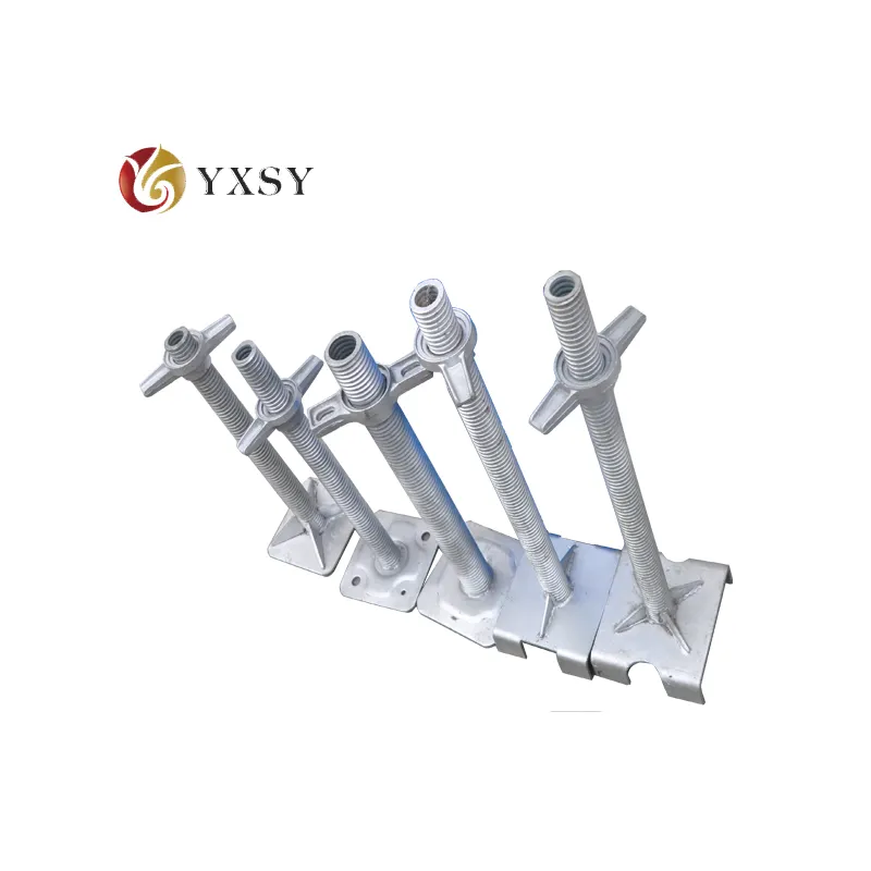 Q235 adjustable height steel props/shoring jack post/pipe support for concrete formwork system