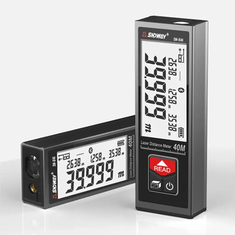 SW-B40.50.60 Laser-Entfernungs messer Elektronisches Mini-Lineal Hochpräzises Infrarot-Messgerät