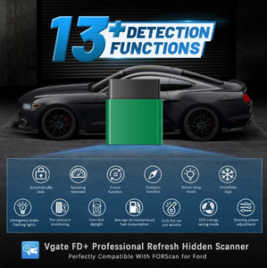 Vgate vLinker FD ELM327 FORScan para Ford WiFi BT 4,0 OBD2 herramienta de diagnóstico de coche OBD 2 escáner J2534 - Product Image 4