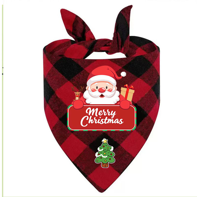 Panneau de Noël rouge