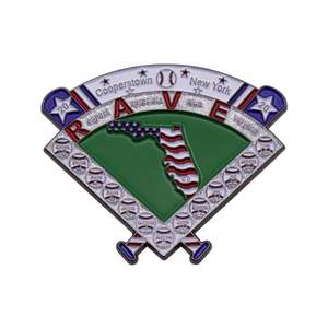 Yeni stil ucuz özelleştirme mektubu Logo yaka iğneler yumuşak ve sert emaye Metal rozet rozeti emaye Pi - Product Image 4