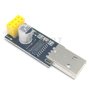 ESP01 programcı adaptörü UART ESP-01 ESP8266 CH340G USB ESP8266 seri kablosuz Wifi geliştirme devre kartı modülü