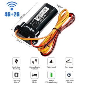 Mini dispositivo Gps de seguimiento en tiempo real multifunción para vehículos, rastreador Gps 4G + 2G - Product Image 2