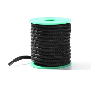 Cuerda de poliéster trenzada de tres hebras de calidad, cordón elástico redondo de 1mm-16mm para escalada y nudo de columpio, tamaños de 2, 3 y 4mm - Product Image 3