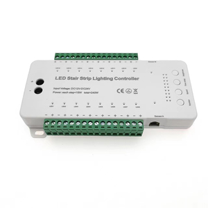 Sistema de iluminación inteligente para escaleras, con Sensor de movimiento, tira LED e interruptor, DC24V, 12V, controlador de Sensor de movimiento infrarrojo humano - Product Image 4
