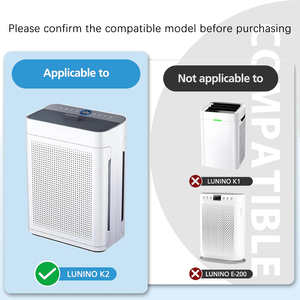 Cho Lunino K2 Ter MK-AP01 Máy lọc không khí lọc 3 giai đoạn HEPA carbon cho vật nuôi tóc mùi bụi khói phấn hoa - Product Image 4
