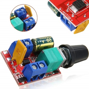 Mini DC-DC Motor 5A <strong>PWM</strong> Max 90W Speed <strong>Controller</strong> Module 3V 6V 12V 24V 35VDC Speed Regulator Adjustable Control Switch <strong>LED</strong> <strong>Dimmer</strong> - Product Image 4
