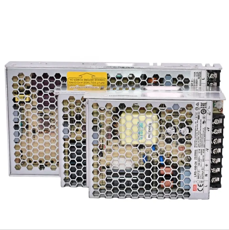 Taiwan Mingwei LRS-200-12/24 Switching Power Supply PLD Drive Security Monitoring LED Light DC Transformer
