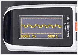13 parametri Display LCD SRT-6671 rugosità superficie Tester rugosità strumento di misura - Product Image 2