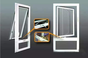 Upvc <span class=keywords><strong>Windows</strong></span> דלתות <span class=keywords><strong>PVC</strong></span> מבודד טריפל מזוגג פתוח <span class=keywords><strong>Windows</strong></span> - Product Image 5