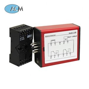 Sensor Detector de coche, vehículo de un solo canal, puerta de entrada enterrada al aire libre, Detector de bucle de vehículo inductivo de tráfico de movimiento - Product Image 4