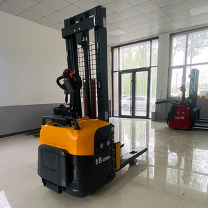 <span class=keywords><strong>1.5</strong></span> tấn 4.5 mét Điện Pallet <span class=keywords><strong>Stacker</strong></span> với có thể điều chỉnh nâng ngã ba đi bộ khung, đa chức năng điện <span class=keywords><strong>Stacker</strong></span> xe tải - Product Image 3