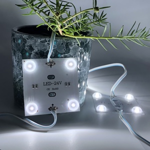 Dağınık yansıma 24V yüksek CRI 90 Ra 4W LED modülü blok ışık sıcak/doğal/soğuk beyaz kare lamba 3000K 4000K 5000K 6000K - Product Image 4