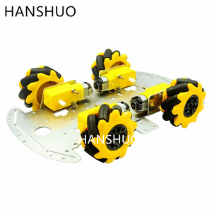 Mecanum Wheel Omni direktion ales Roboter-Auto-Chassis-Kit mit 4-teiligem TT-Motor für Arduino für Raspberry Pi DIY-Spielzeug teile
