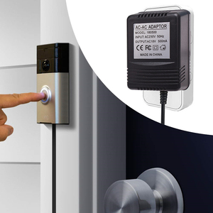 For Wifi Wireless Video Doorbell Camera <strong>Power</strong> <strong>Adapter</strong> US UK EU Plug 18V AC Transformer Charger IP Video <strong>Intercom</strong> Ring 110V-240V - Product Image 3