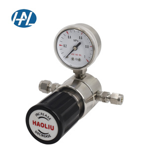 Stainless Steel <strong>Nitrogen</strong> Laboratory Gas Pressure <strong>Regulator</strong> Pneumatic Back Pressure Valve for General Use