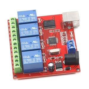 5V 12V 24V Programmier barer USB-Relais-Steuersc halter 4-Kanal-Computer Intelligente Steuerung für Smart Home PC-ICs Produkt - Product Image 4