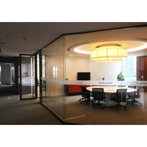 Flexspace 2023 New Modern Offices Design <strong>Modular</strong> Office Glass <strong>Partition</strong> Wall With Glass Door <strong>Partition</strong> <strong>System</strong> - Product Image 3
