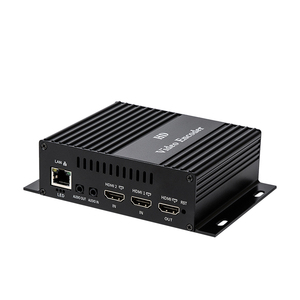 HAIWEI H.265 4k @ 30 HDMI/ IP/ Audio Loop out Multifunktion aler SRT P2P-Encoder & Decoder & Trans coder & Mixer mit USB-Aufnahme