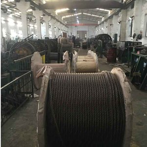 Architectural 316 <strong>Stainless</strong> <strong>Steel</strong> <strong>Wire</strong> Rope Assembly Alloy <strong>Rigging</strong> for Lifting Galvanized Finish Packed in Coil