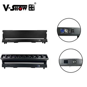VSHOW B1060S Led 10 pz 60W RGBW 4 in1 barra mobile Zoom e stroboscopica linea DMX suono e Software di controllo per Dj Disco Party - Product Image 2