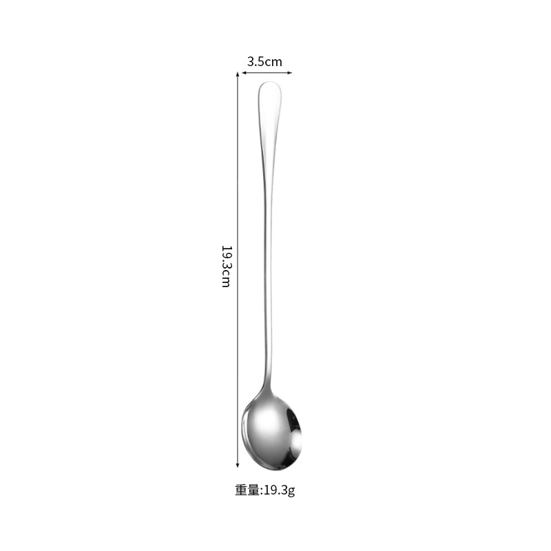 Cuillère ronde à glace épaisse 410