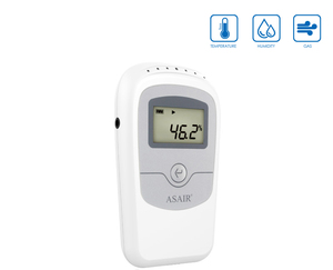 Registrador de datos de humedad y temperatura, sensores, termómetro, batería recargable, potencia - Product Image 3