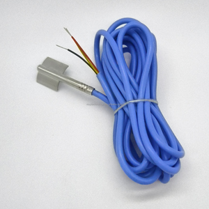 Servicio OEM impermeable IP68 DS18B20 Sensor de temperatura fácil de instalar Sensor de tubería Sonda de curva con conector - Product Image 2