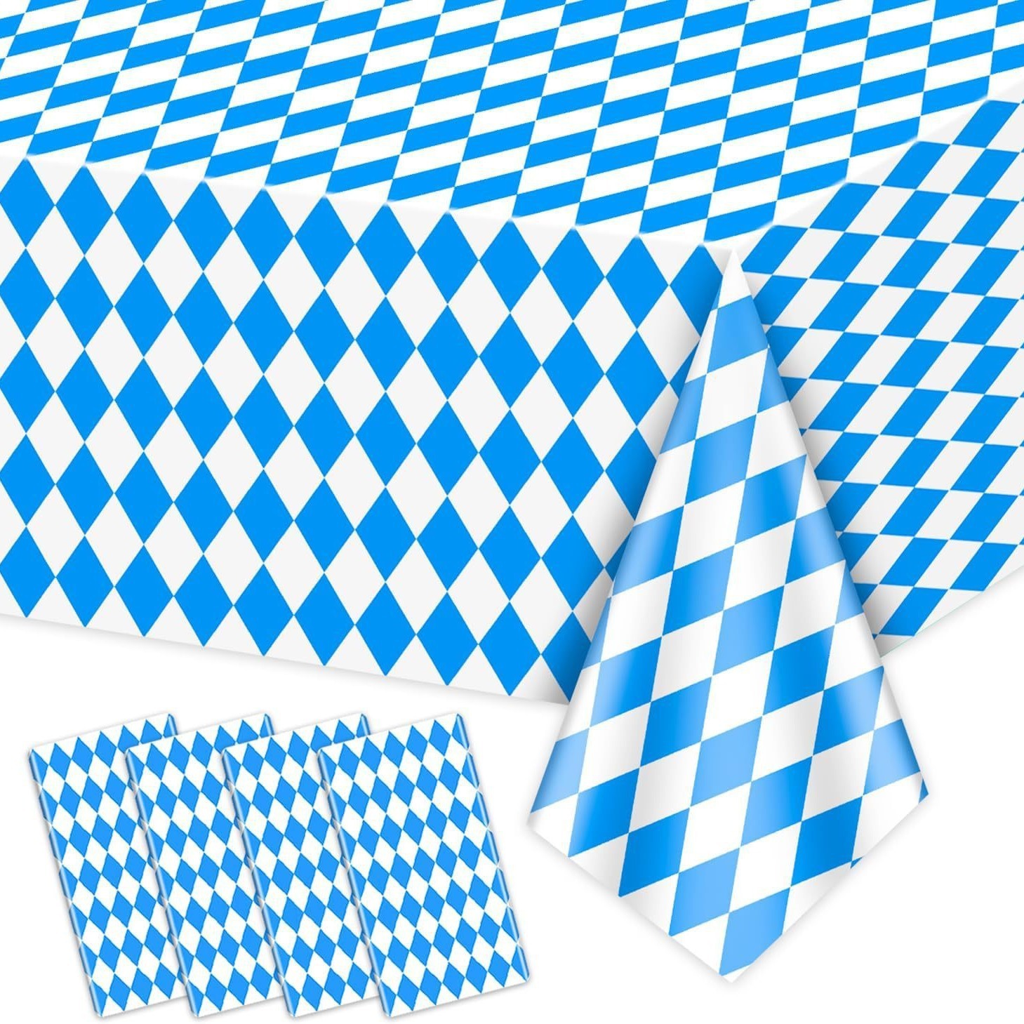 Blue And White