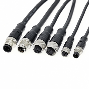 M12อะแดปเตอร์ IP67แบบกันน้ำ2 4 5 17พิน A S โค้ดตัวเมียติดตั้งกับ JST Molex Hirson ขั้วต่ออะแดปเตอร์พร้อมสายสวิตช์ - Product Image 5