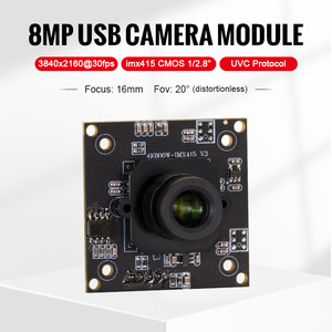 Imx415 38mm 4K 8MP 16mm 20degree Distortionless UVC Protocol HD USB Industrial Vision <strong>Camera</strong> Module - Product Image 3